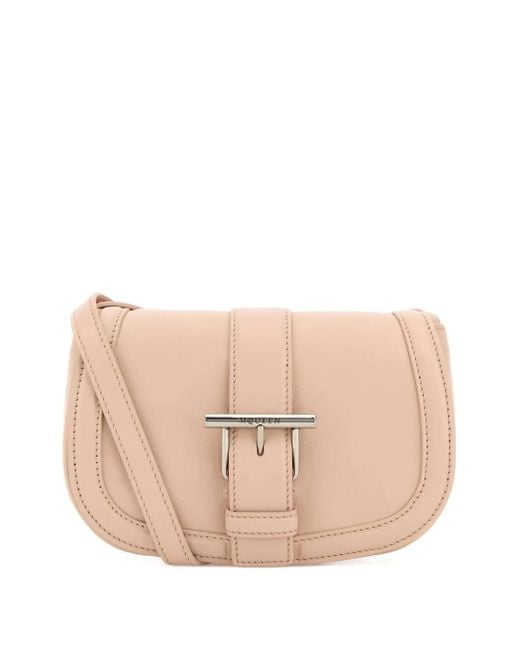 Bandolera Satchel mini Alexander McQueen de color Pink