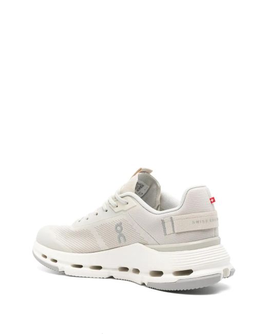 On Shoes White Cloudnova Form 2 Sneakers for men