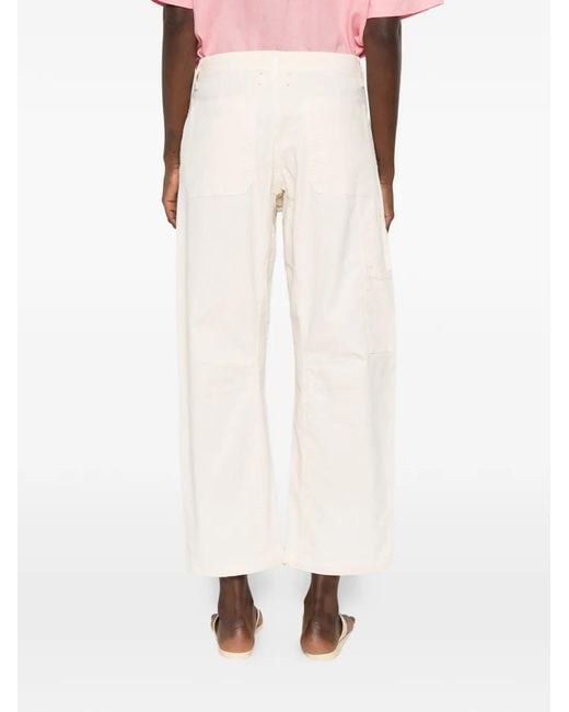 Xirena White Rancho Button Trousers