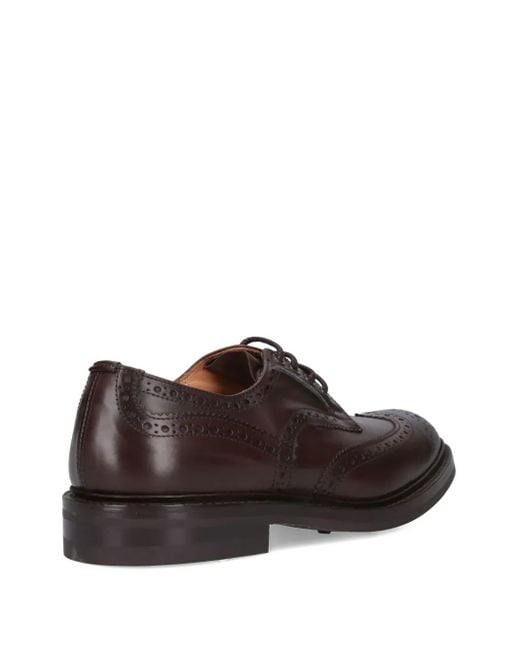 Tricker's Brown Bourton Derby Shoes for men