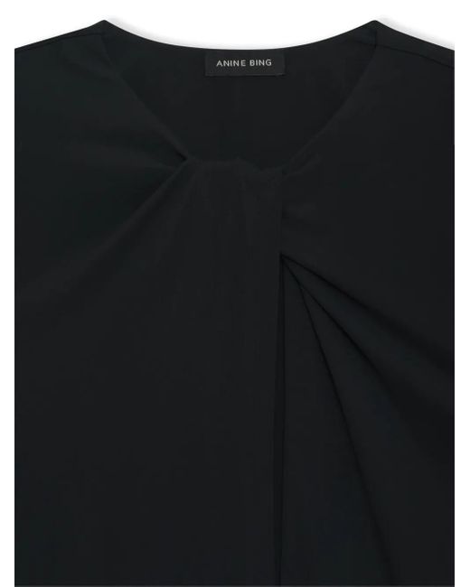 Anine Bing Black Amaya Top