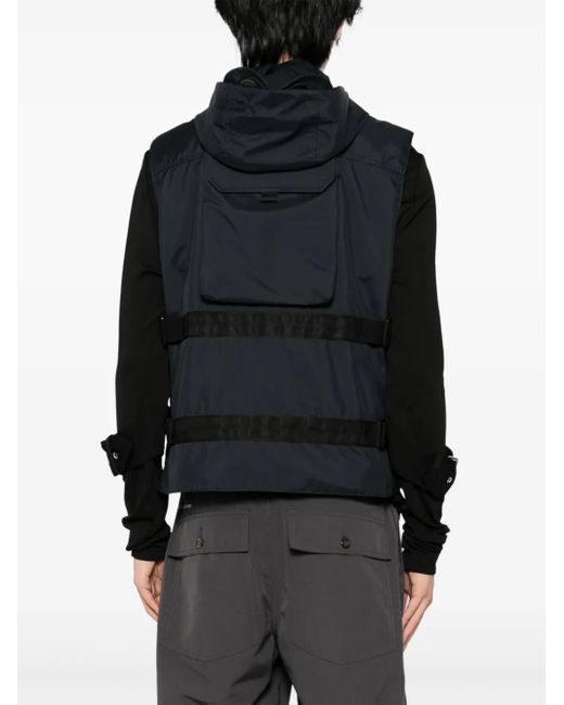 メンズ Junya Watanabe Zip-up Gilet Black