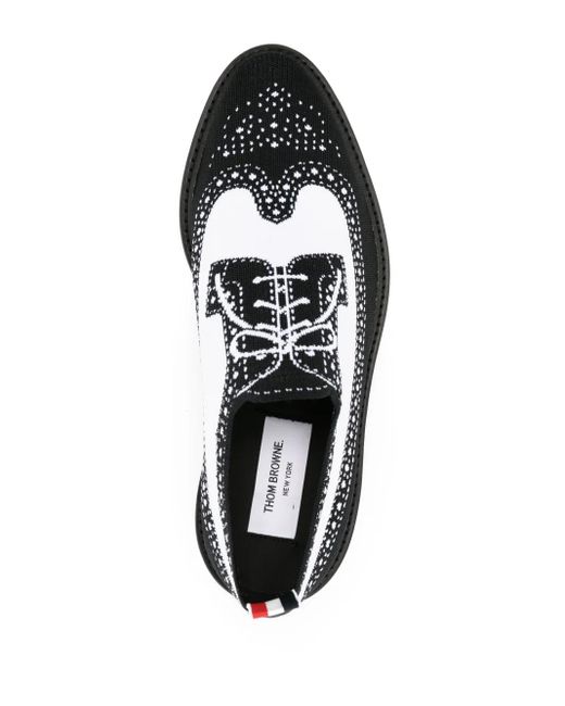 Thom Browne Loafer mit Trompe-l'oeil-Effekt in Black für Herren