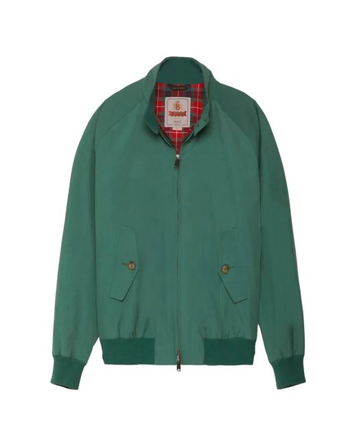 Baracuta Green Zip-Up Jacket for men