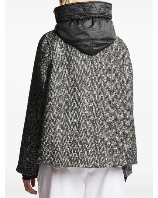 Fay Gray Herringbone Toggle Coat