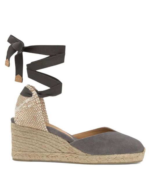 Castaner Metallic 70Mm Cotton Espadrilles