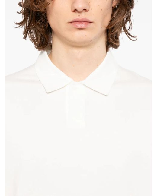 Massimo Osti Studio White Polo Shirt for men