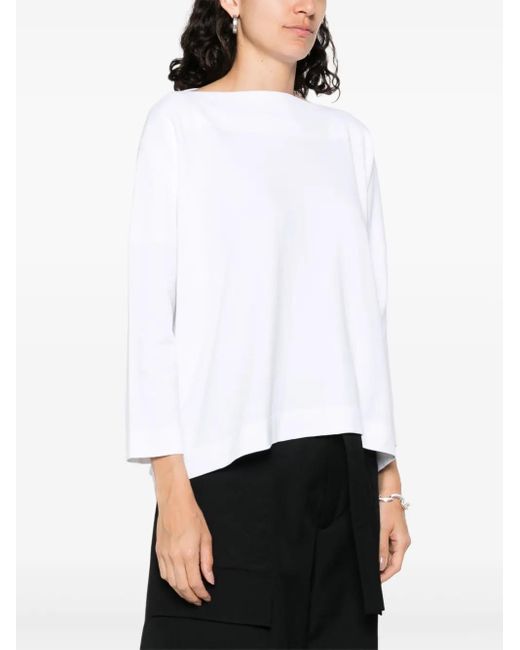 Daniela Gregis White Cotton Top