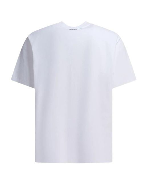 Thisisneverthat White Dancing Bears-Print Cotton T-Shirt for men