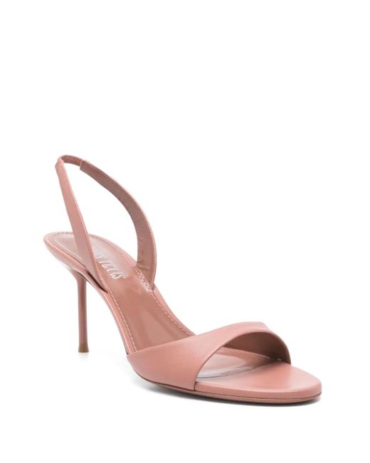 Paris Texas Pink 70Mm Lidia Slingback Sandals