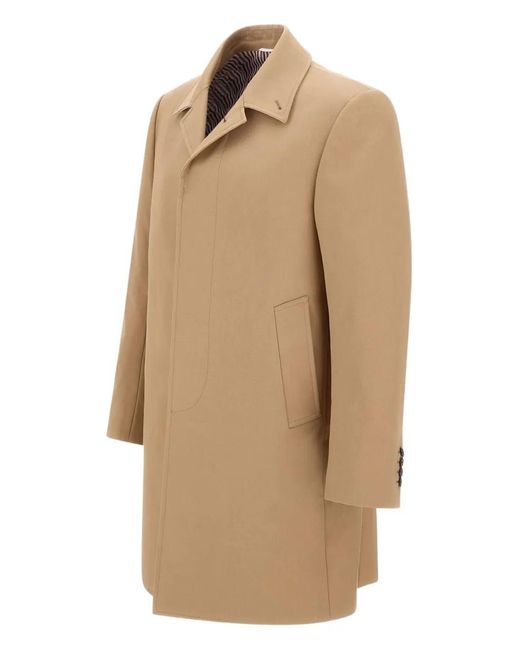 Thom Browne Natural Classic Raincoat for men