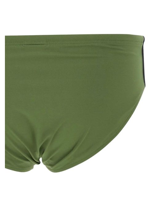 メンズ Mc2 Saint Barth ロゴ トランクス水着 Green
