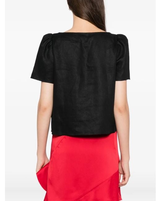 Reformation Black Mayla Oberteil