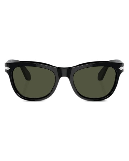 Persol Black Square-Frame Sunglasses