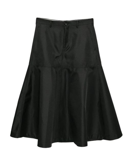 Comme des Garçons Black A-Line Skirt for men