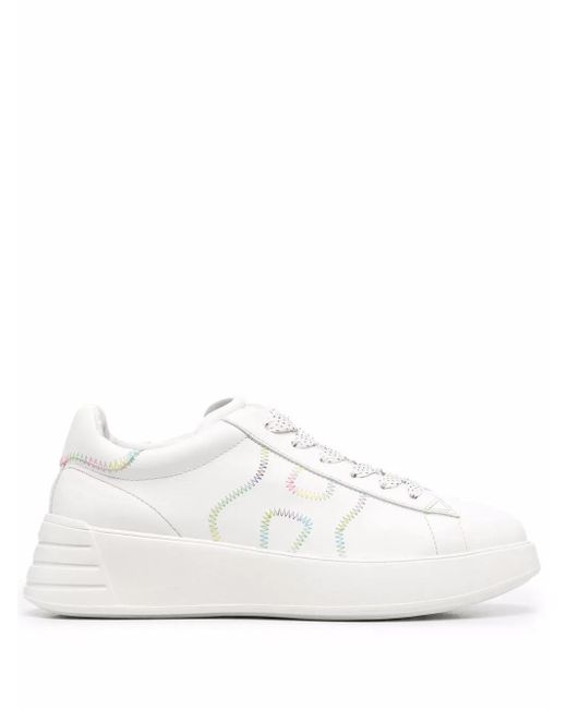 Hogan White Interactive Sneakers