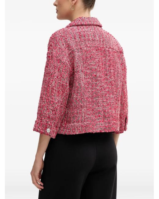 Mos Mosh Red Button Weave Jacket