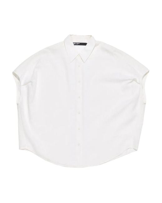 Bimba Y Lola テクスチャード シャツ White