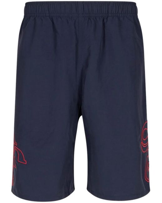 Supreme Blue Old English Shorts