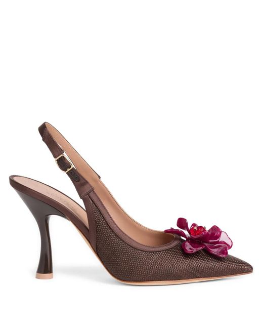Malone Souliers Chrissy 90mm パンプス Pink