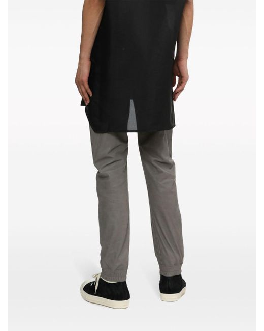Rick Owens Gray Bauhaus Tapered Cargo Trousers for men