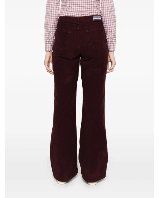 Vanessa Bruno Red Dompay Trousers
