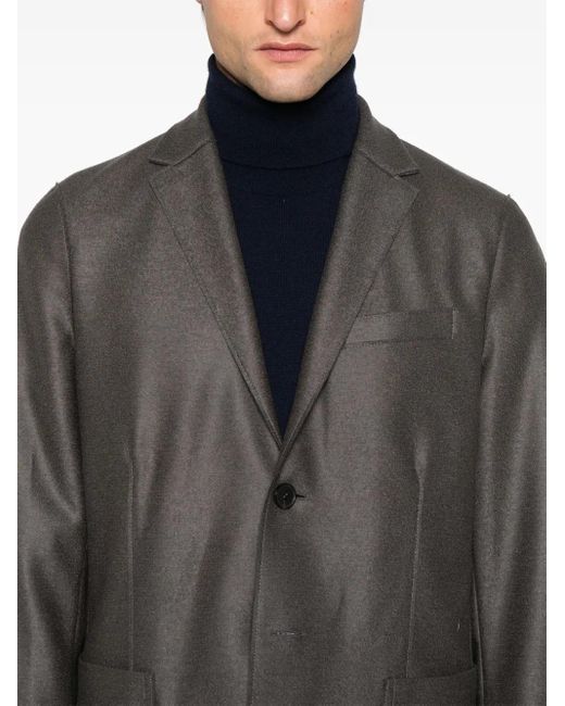 Harris Wharf London Gray Light Blazer for men