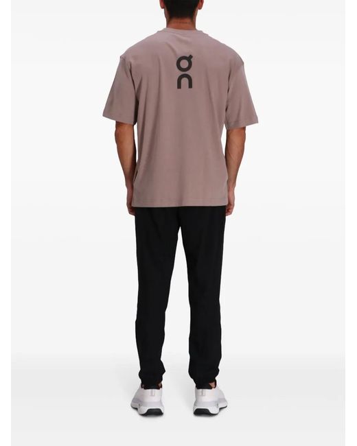 On Shoes Black Focus Track Pants for men
