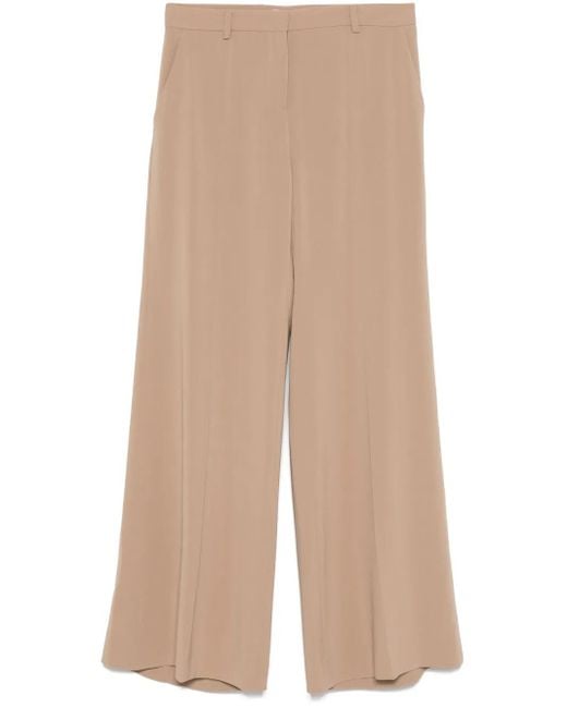 Alberto Biani Natural Flared Trousers