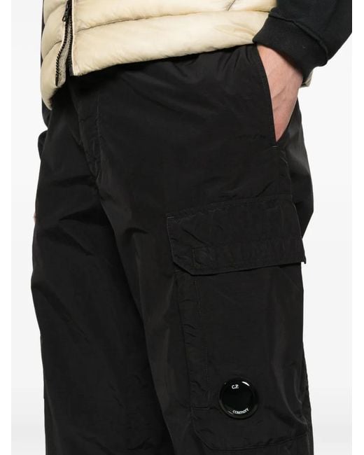 C P Company Black Pants for men