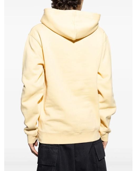 Jacquemus Le Hoodie Gros Grain Hoodie in het Natural voor heren