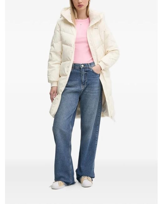 Converse Natural Hooded Quilted Jacket