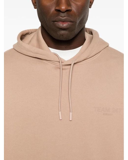 Represent Natural Drawstring Hoodie for men