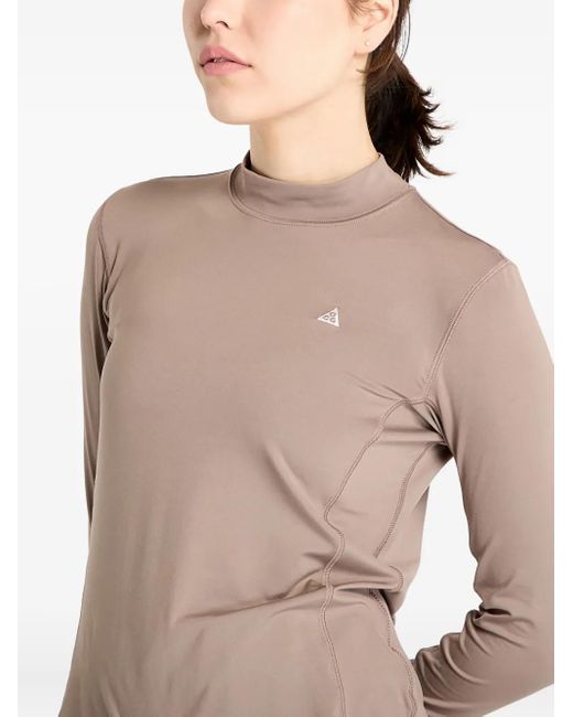 Top Acg Goat Rocks A Maniche Lunghe di Nike in Natural