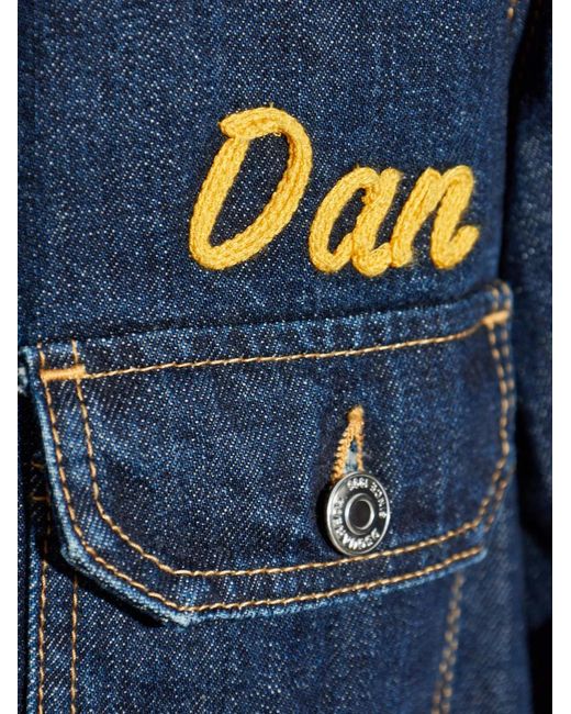 DSquared² Blue Denim Jackets for men