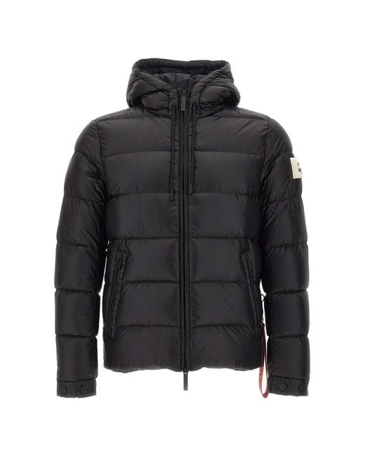AFTER LABEL Black Verbier Quilted Jacket for men