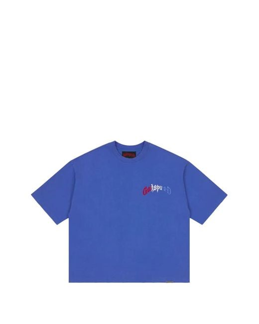 Godspeed Blue Vital Necessi-Tee Logo-Print T-Shirt for men