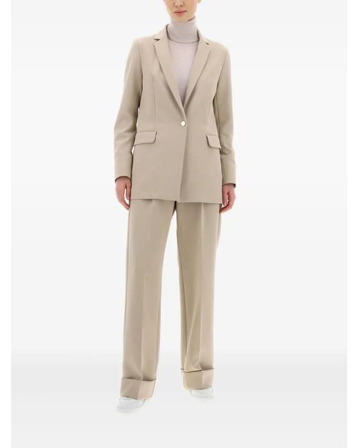 Herno Natural Pocket Single-Breasted Jacket