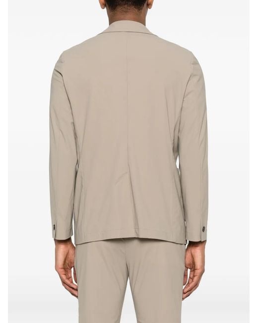 DISTRETTO 12 Natural Active Single-Breasted Patch-Pocket Jacket for men