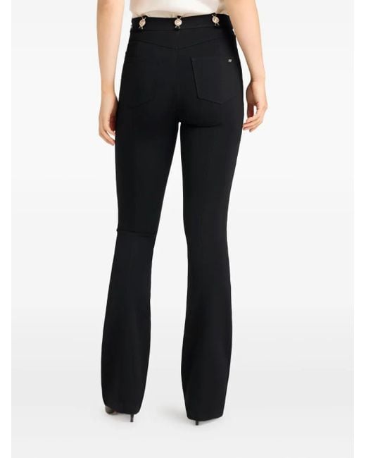 Cinq À Sept Black Devin Embellished Trousers