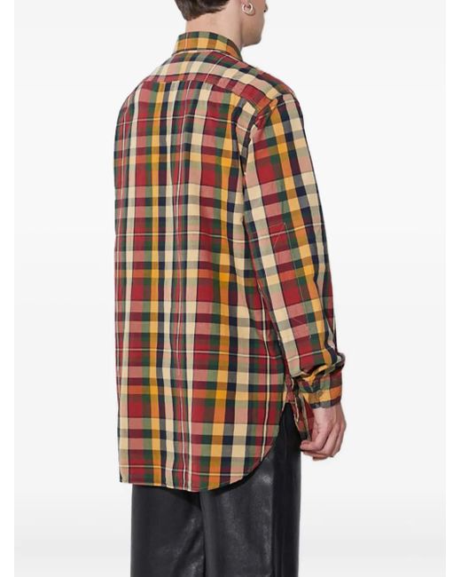 Camisa A Cuadros Engineered Garments de hombre de color Red