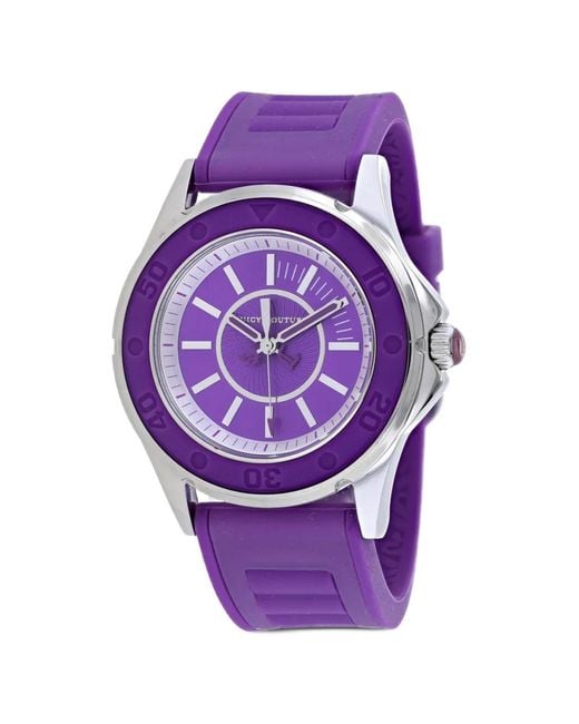 Juicy Couture Purple Rich Girl Mm Watch