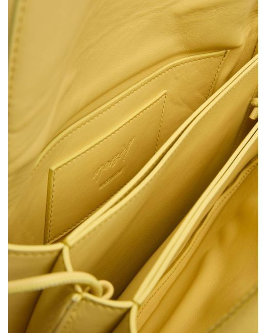 Marsèll Yellow Tuboletto Leather Tote Bag