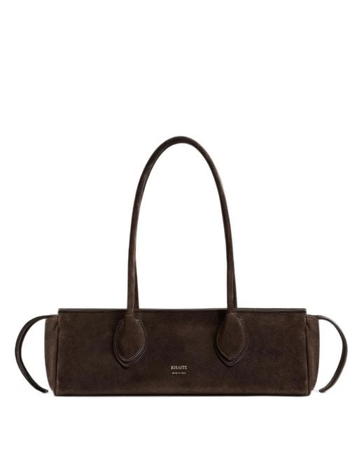 Khaite White Donna Shoulder Bag