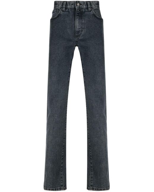 Ermenegildo Zegna Denim City Jeans Slim Fit in Blau für Herren Herren Bekleidung Jeans Enge Jeans 