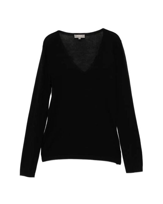 N.Peal Cashmere Black Imogen T-Shirt