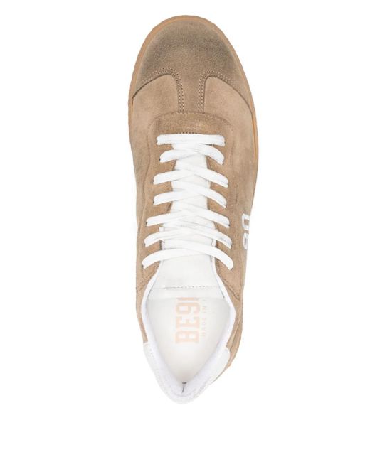 Be980 Brown Harvard Sneakers for men