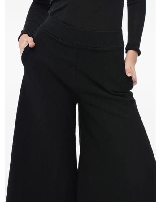 Stella McCartney Black High-Rise Palazzo Pants
