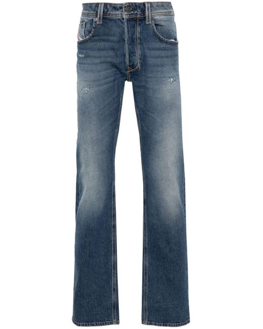 DIESEL 1985 Larkee 09i16 Straight Jeans in het Blue voor heren