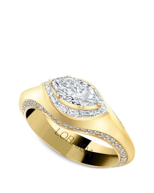 Loraida Metallic Small Eres Diamond Ring